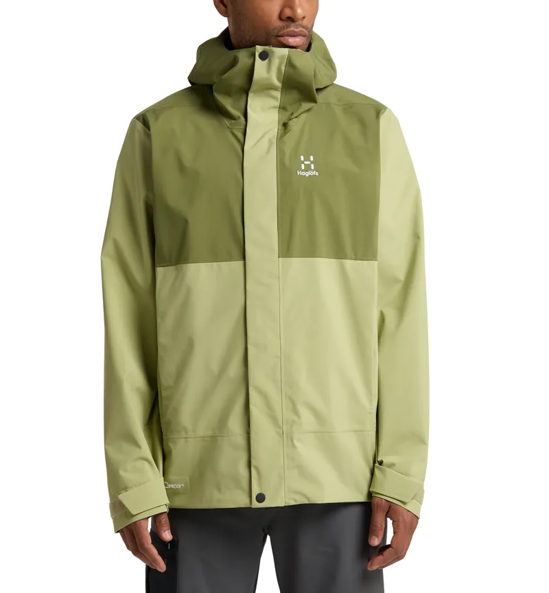 Haglofs Mens Koyal Proof Jacket Thyme Green/Olive Green-2