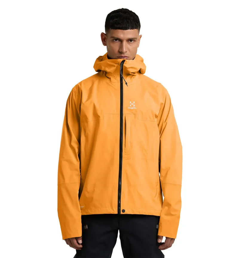 Haglofs Mens ROC Mono Proof Jacket Desert Yellow/Sunny Yellow-2