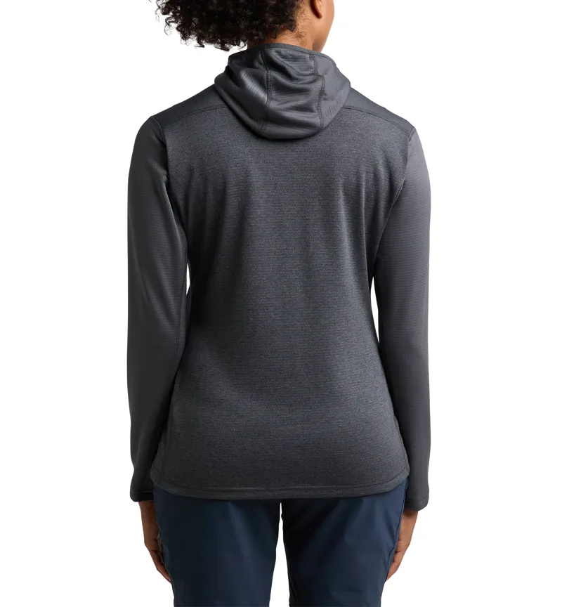 Haglofs Womens ROC Flash Mid Hoodie Magnetite-4
