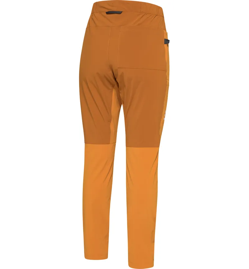 Haglofs Womens ROC Lite Standard Pants Desert Yellow/Golden Brown-1