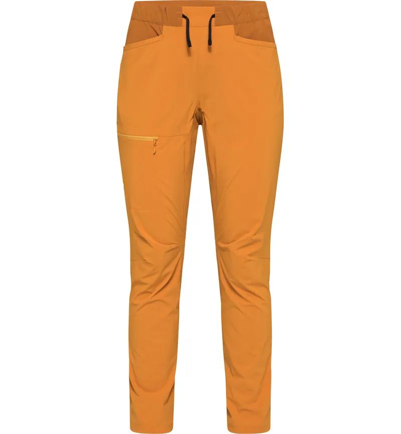Haglofs Womens ROC Lite Standard Pants Desert Yellow/Golden Brown