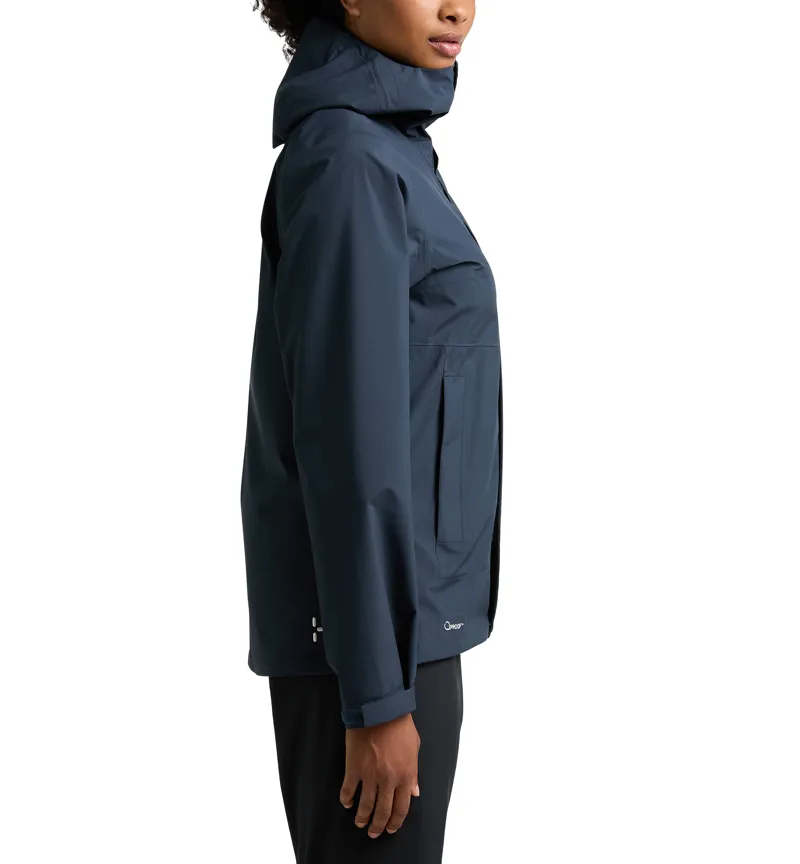 Haglofs Womens Koyal Proof Jacket Tarn Blue-3