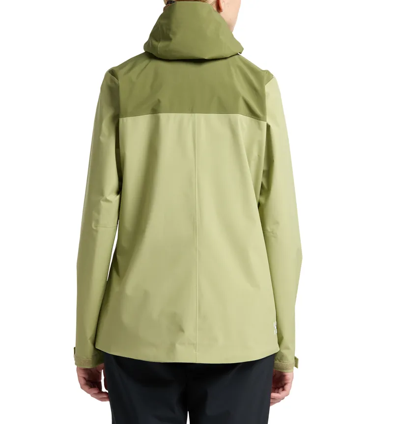 Haglofs Womens Koyal Proof Jacket Thyme Green/Olive Green-4