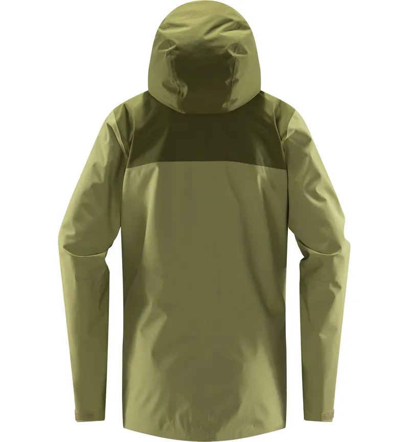 Haglofs Womens Koyal Proof Jacket Thyme Green/Olive Green-1