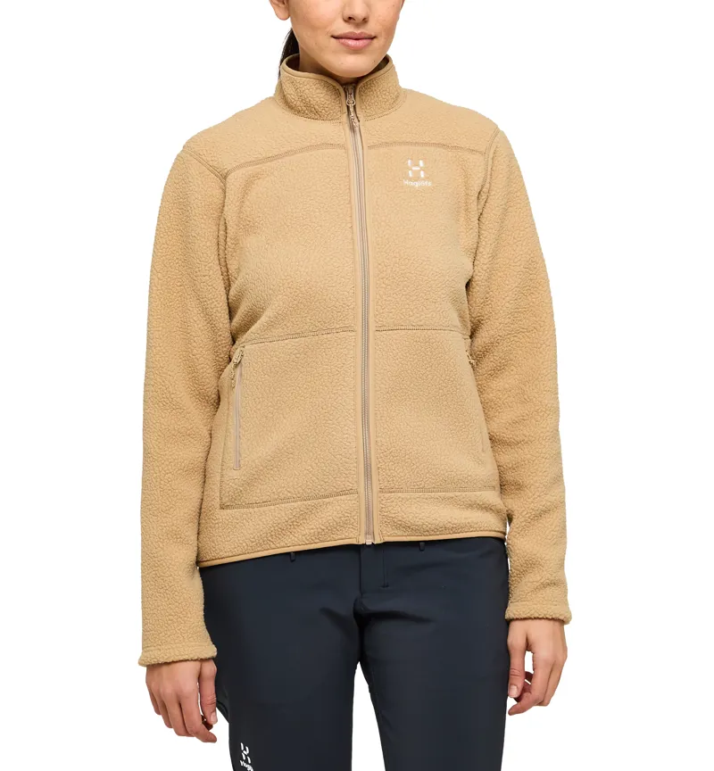 Haglofs Womens Mossa Pile Jacket Sand-2