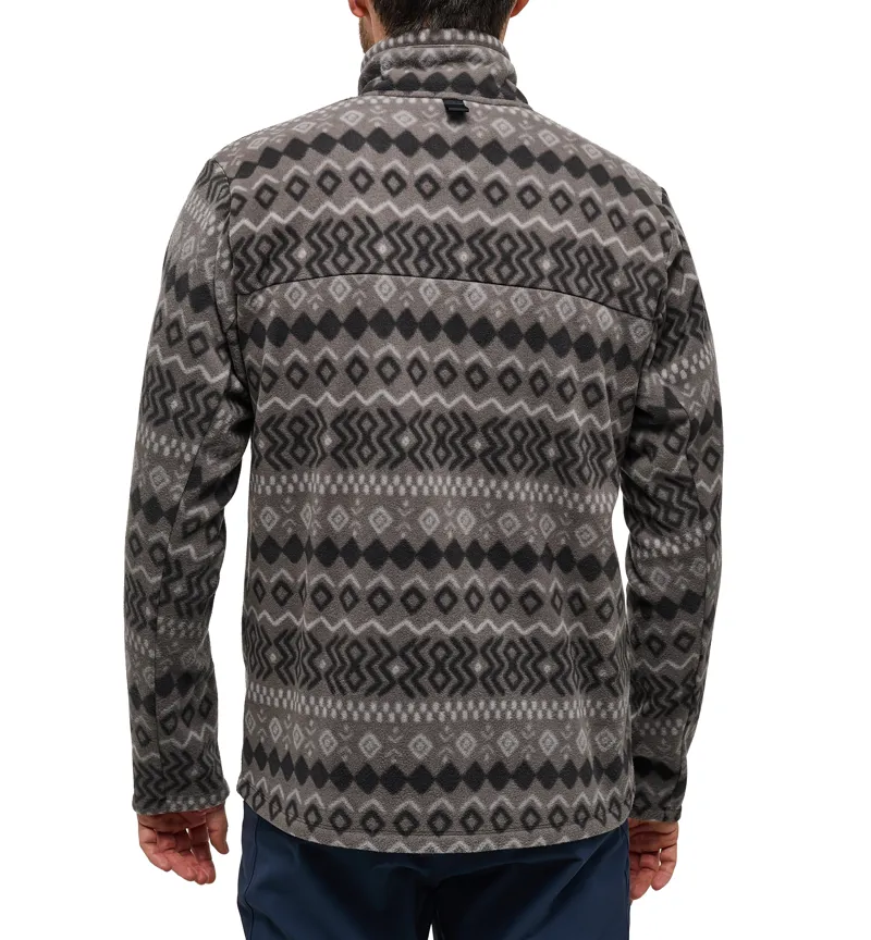 Haglofs Mens Mora Mid Fleece Magnetite/ True Black-3