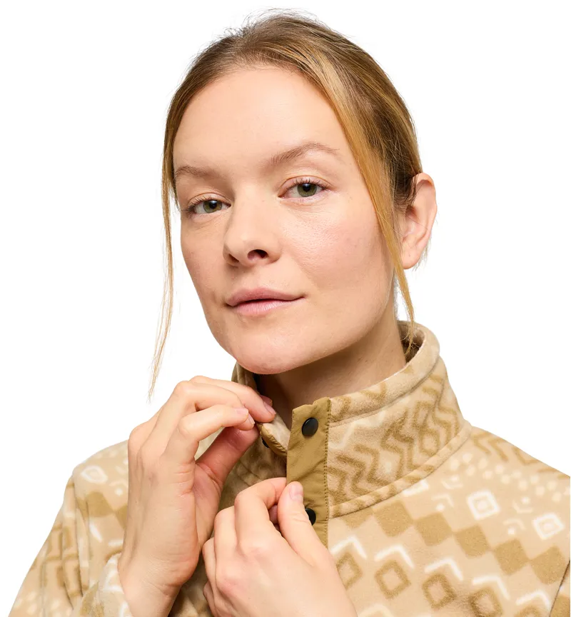 Haglofs Womens Mora Mid Fleece Sand/ Cinnamon Brown-5