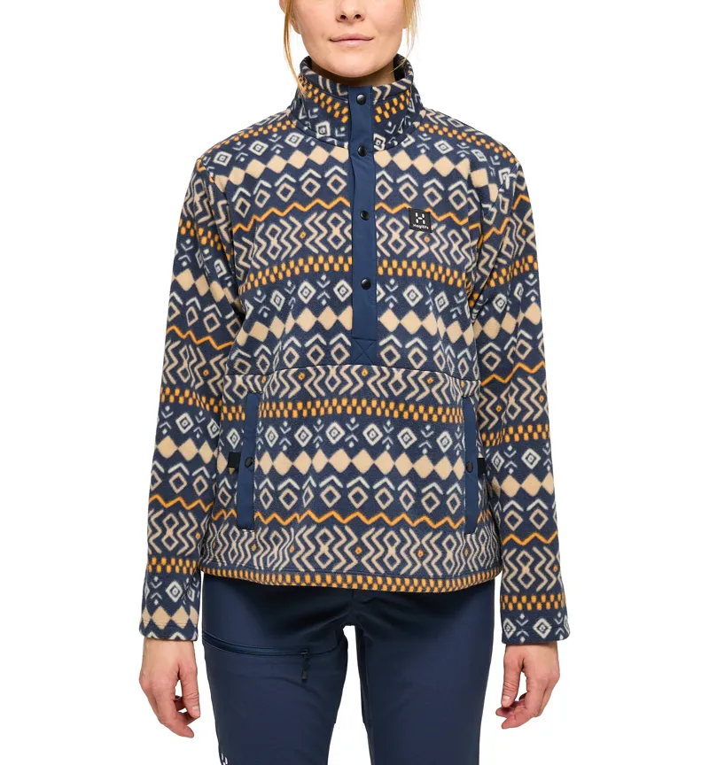 Haglofs Womens Mora Mid Fleece Sunny Yellow/Sand-2