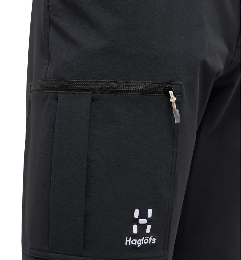 Haglofs Men's Lizard Softshell Shorts True Black-3
