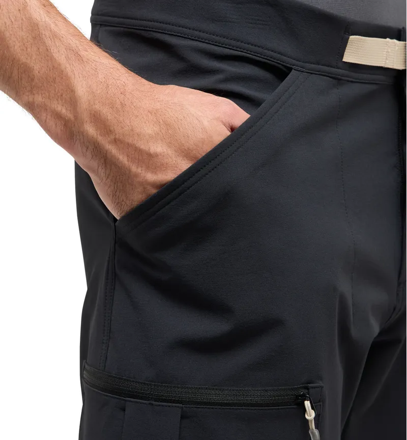 Haglofs Men's Lizard Softshell Shorts True Black-2