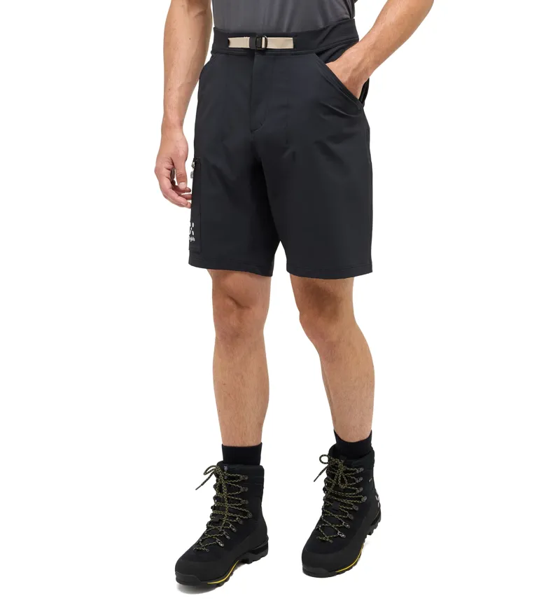 Haglofs Men's Lizard Softshell Shorts True Black-6