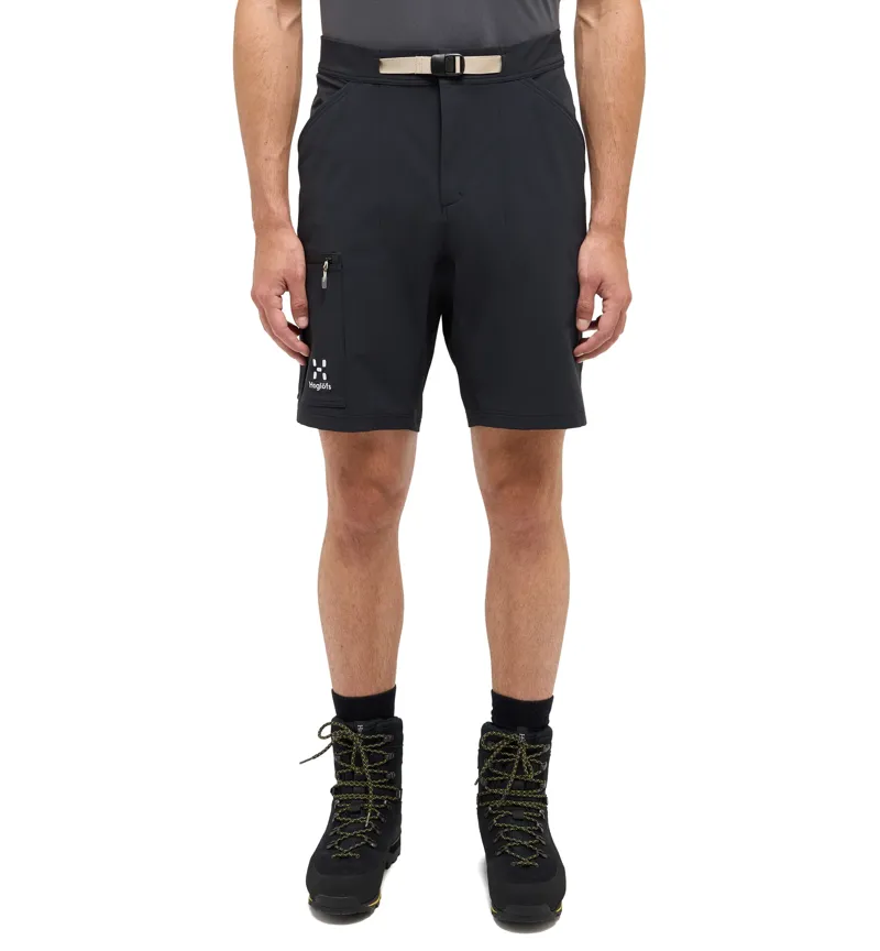 Haglofs Men's Lizard Softshell Shorts True Black-5