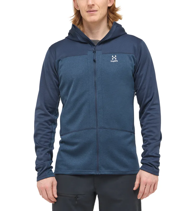 Haglofs Men's ROC Flash Mid Hoodie Tarn Blue-2