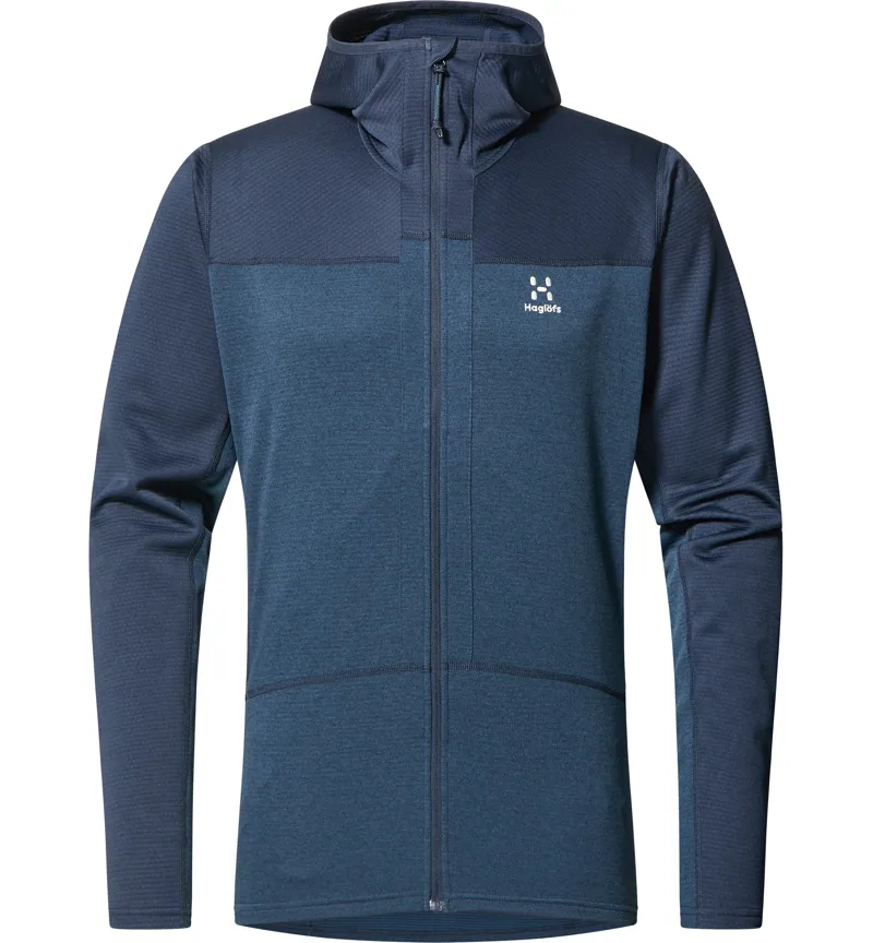 Haglofs Men's ROC Flash Mid Hoodie Tarn Blue