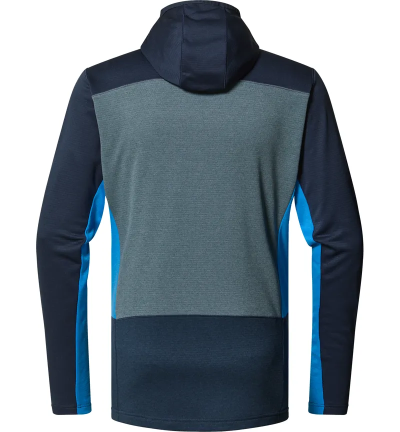 Haglofs Mens ROC Flash Mid Hoodie Tarn Blue/Steel Blue-1