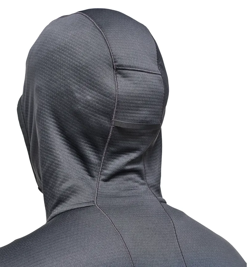 Haglofs Mens ROC Flash Mid Hoodie Magnetite/Sunny Yellow-5