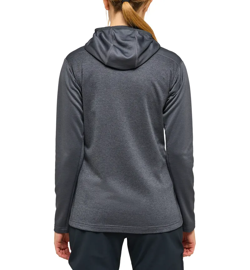 Haglofs Womens ROC Flash Mid Hoodie Magnetite-3