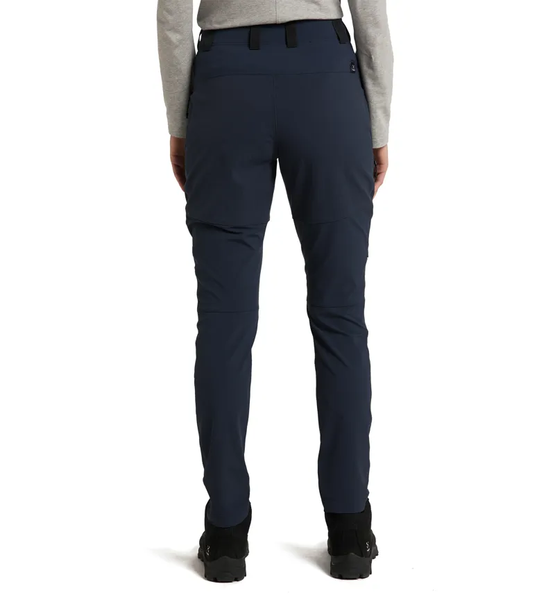 Haglofs Women's Mid Slim Pants Tarn Blue / Black-4