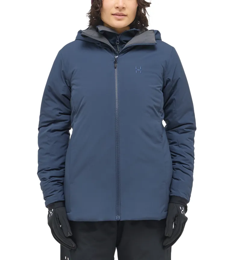 Haglofs Women's Mimic Alert Hoodie Tarn Blue-2