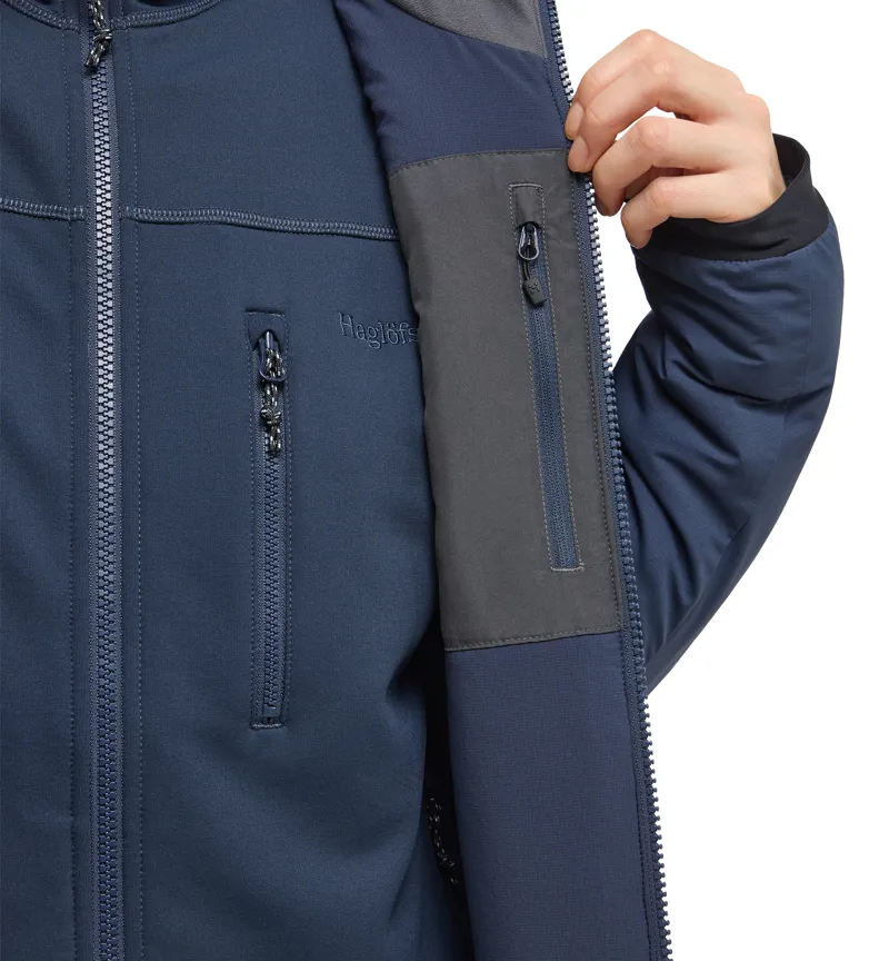 Haglofs Women's Mimic Alert Hoodie Tarn Blue-6