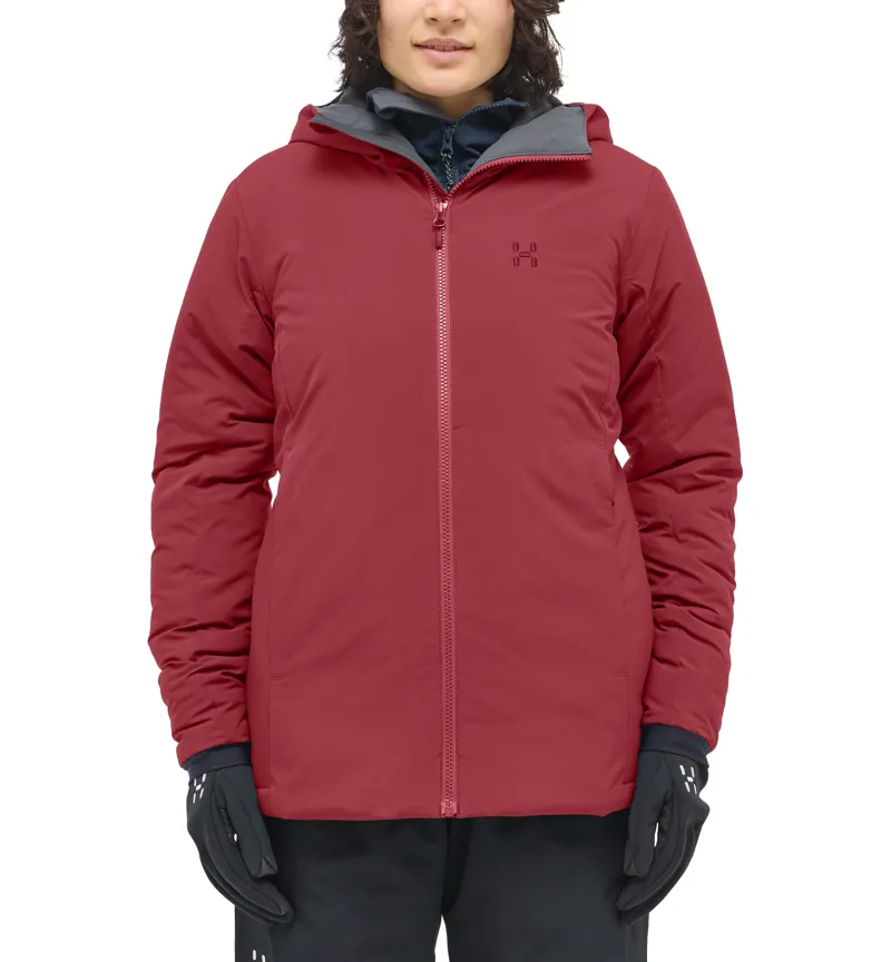 Haglofs Women's Mimic Alert Hoodie Carmine Red-2