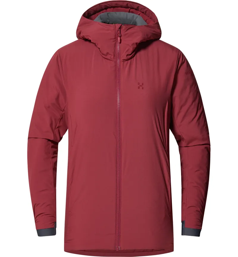 Haglofs Women's Mimic Alert Hoodie Carmine Red