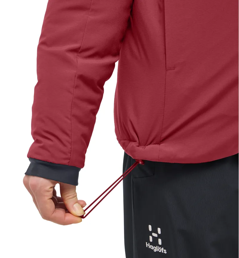 Haglofs Women's Mimic Alert Hoodie Carmine Red-6