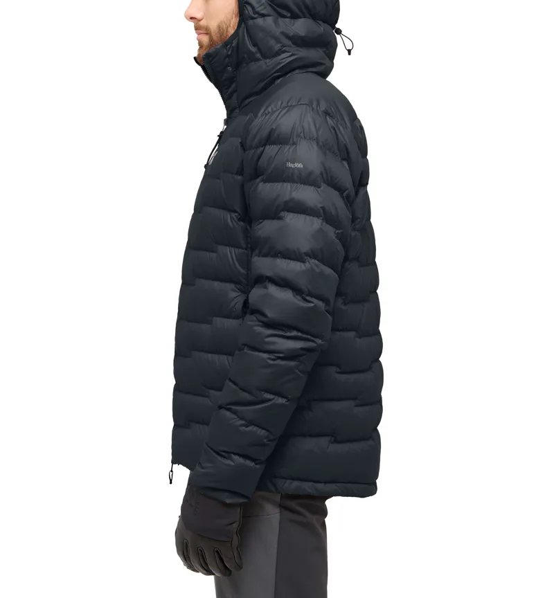 Haglofs Men's ROC Flash Down Hoodie True Black-3