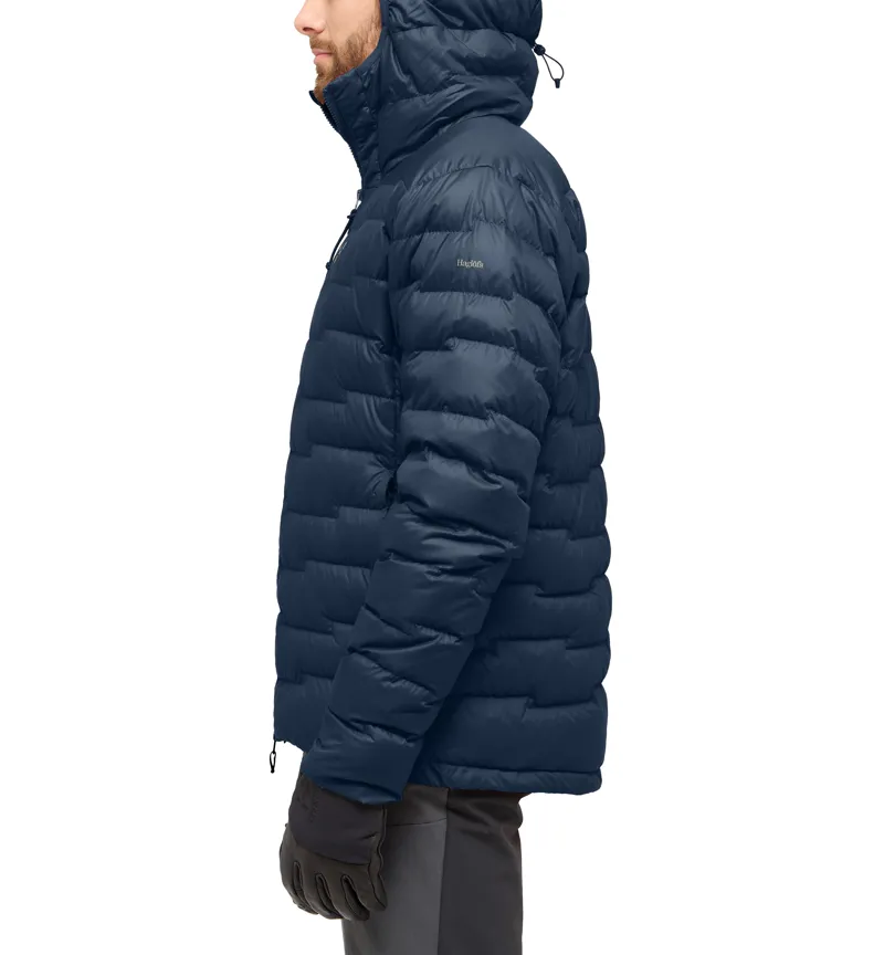 Haglofs Men's ROC Flash Down Hoodie Tarn Blue-3