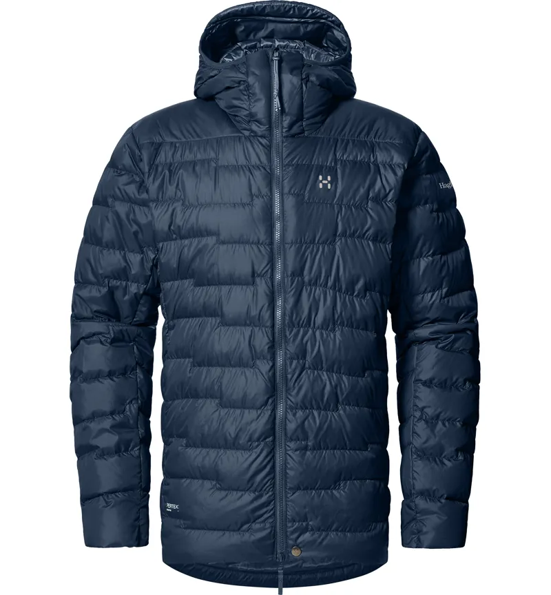 Haglofs Men's ROC Flash Down Hoodie Tarn Blue