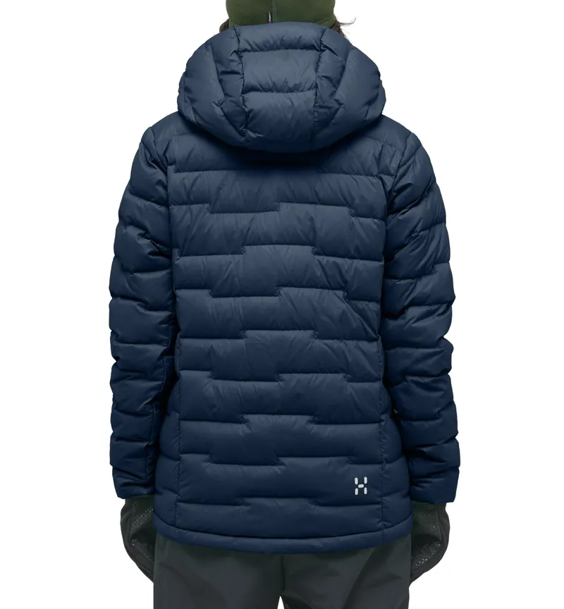 Haglofs Women's ROC Flash Down Hoodie Tarn Blue-4