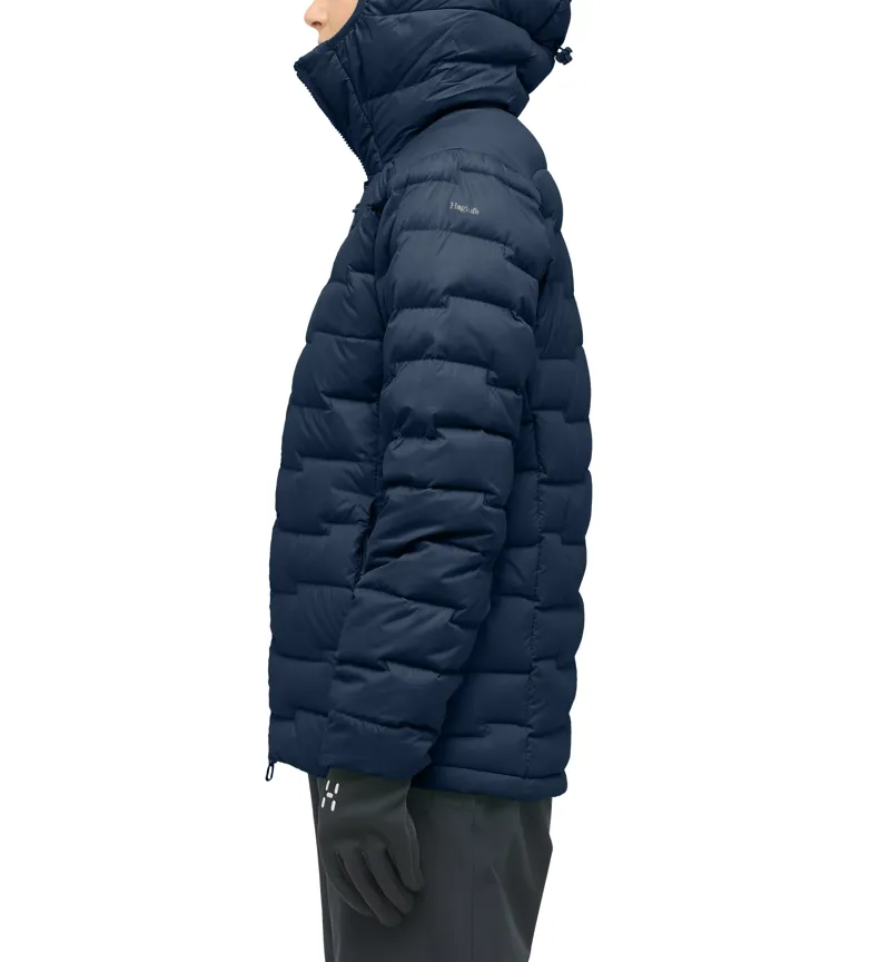 Haglofs Women's ROC Flash Down Hoodie Tarn Blue-3