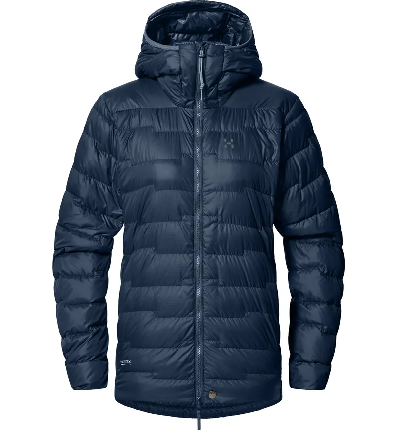 Haglofs Women's ROC Flash Down Hoodie Tarn Blue