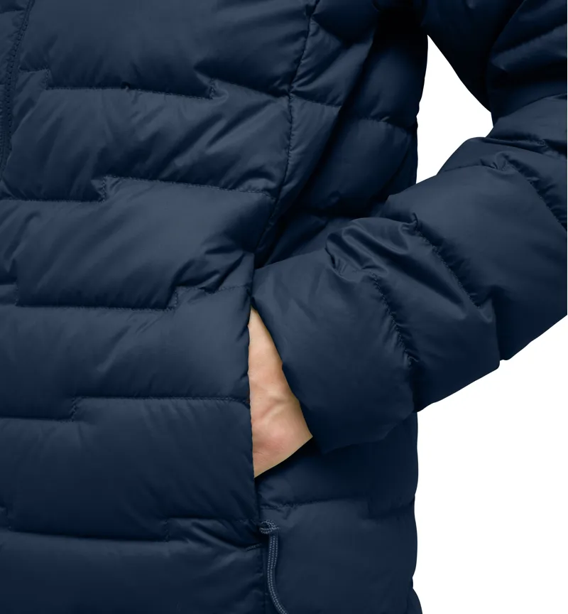 Haglofs Women's ROC Flash Down Hoodie Tarn Blue-6