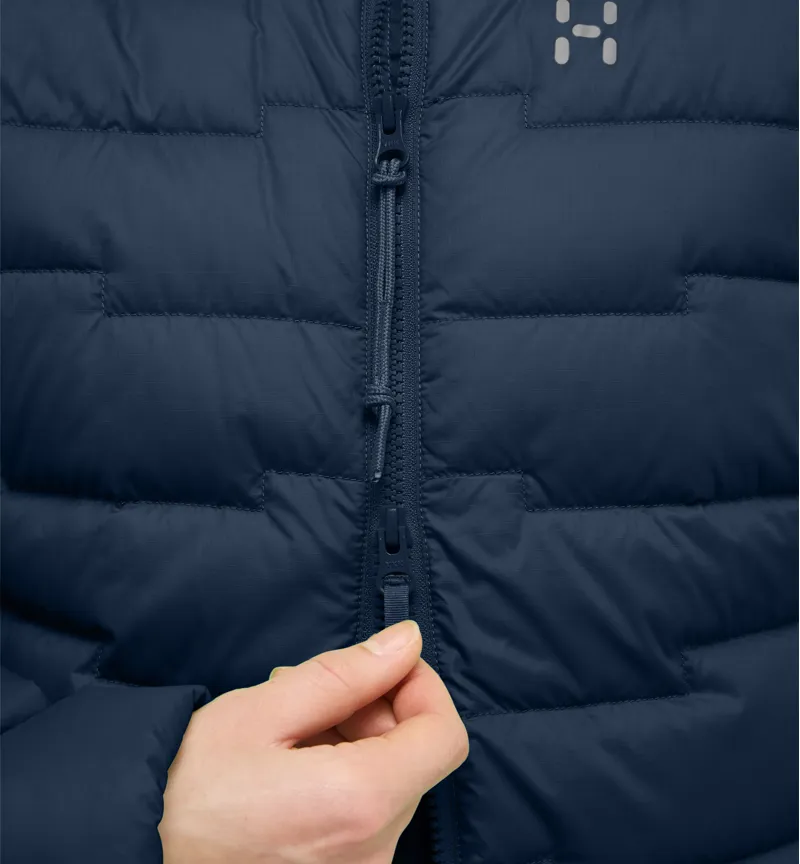 Haglofs Women's ROC Flash Down Hoodie Tarn Blue-8