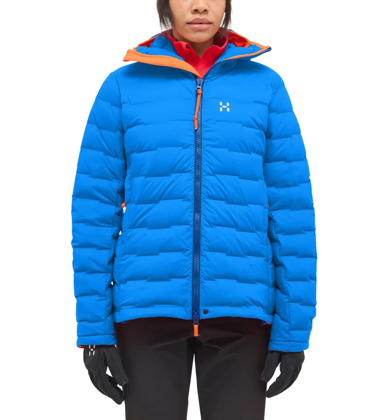 Haglofs Women's Spitz Down Hoodie Blue-2