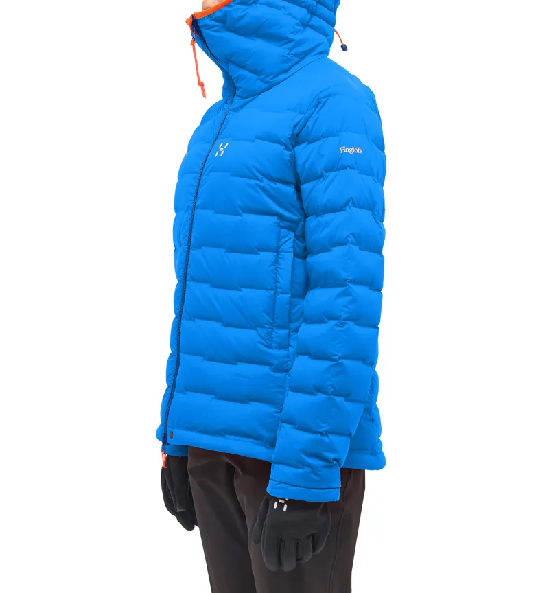 Haglofs Women's Spitz Down Hoodie Blue-3