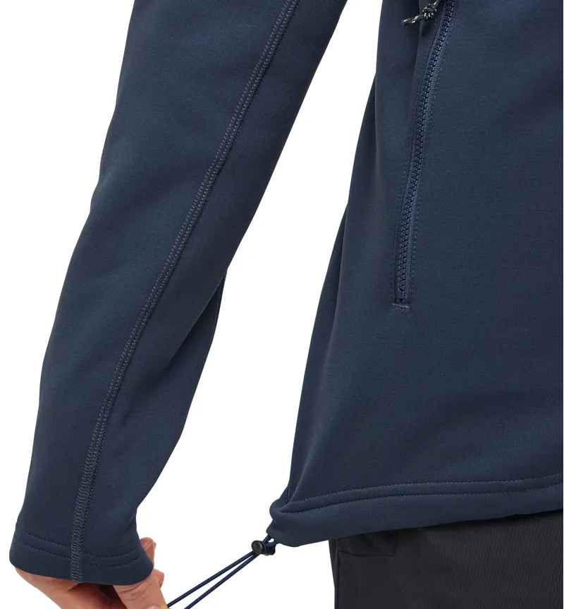 Haglofs Women's Rosson Mid Hood Tarn Blue-6