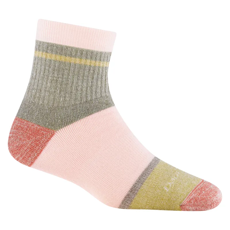 Darn Tough Women's Shorty Heavyweight Lifestyle Socks Dusty Rose