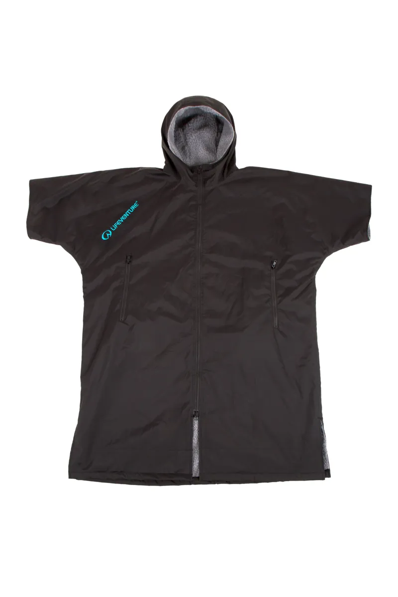 Lifeventure Changing Robe Zip Black Medium