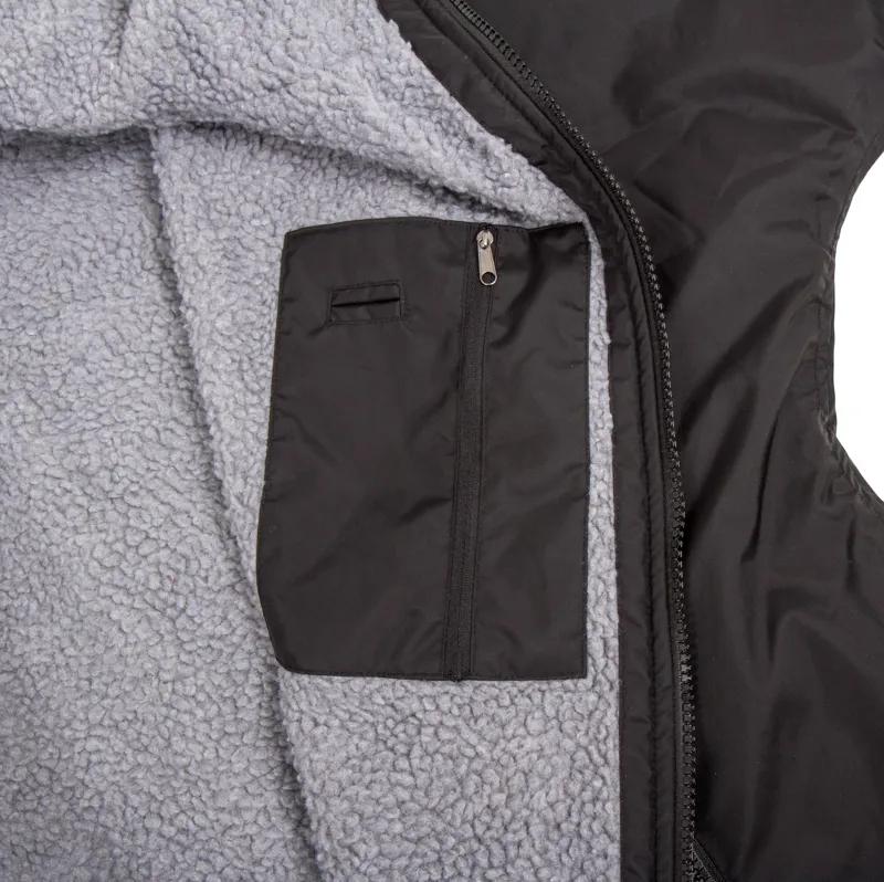 Lifeventure Changing Robe Zip Black Medium-9