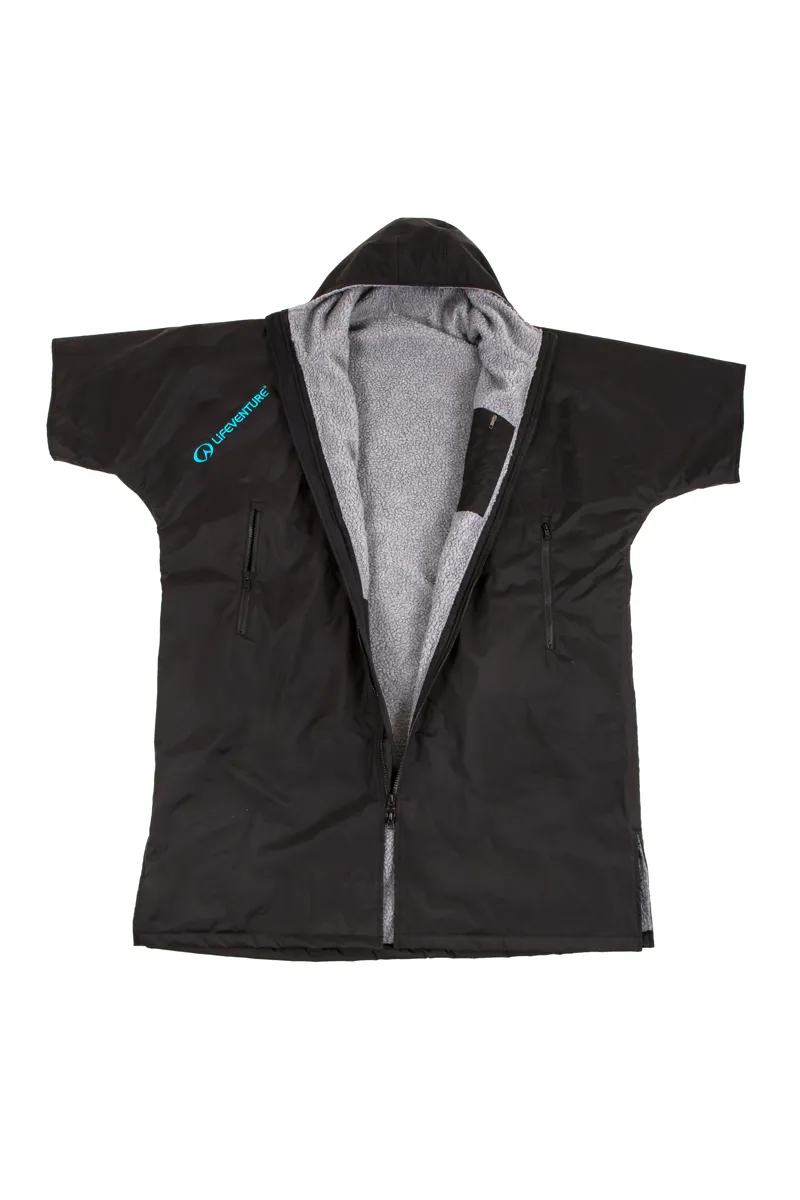 Lifeventure Changing Robe Zip Black Medium-1