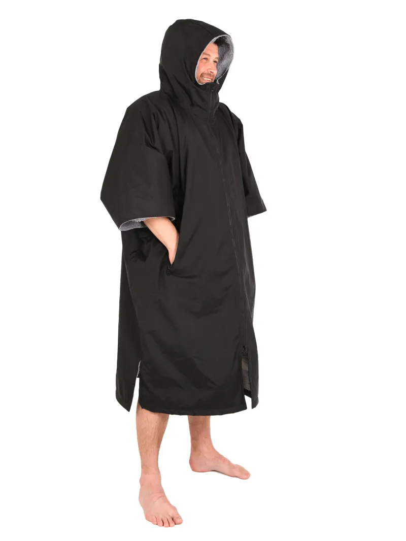 Lifeventure Changing Robe Zip Black Medium-5