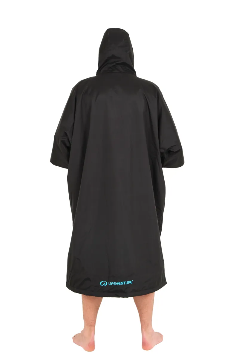Lifeventure Changing Robe Zip Black Medium-6