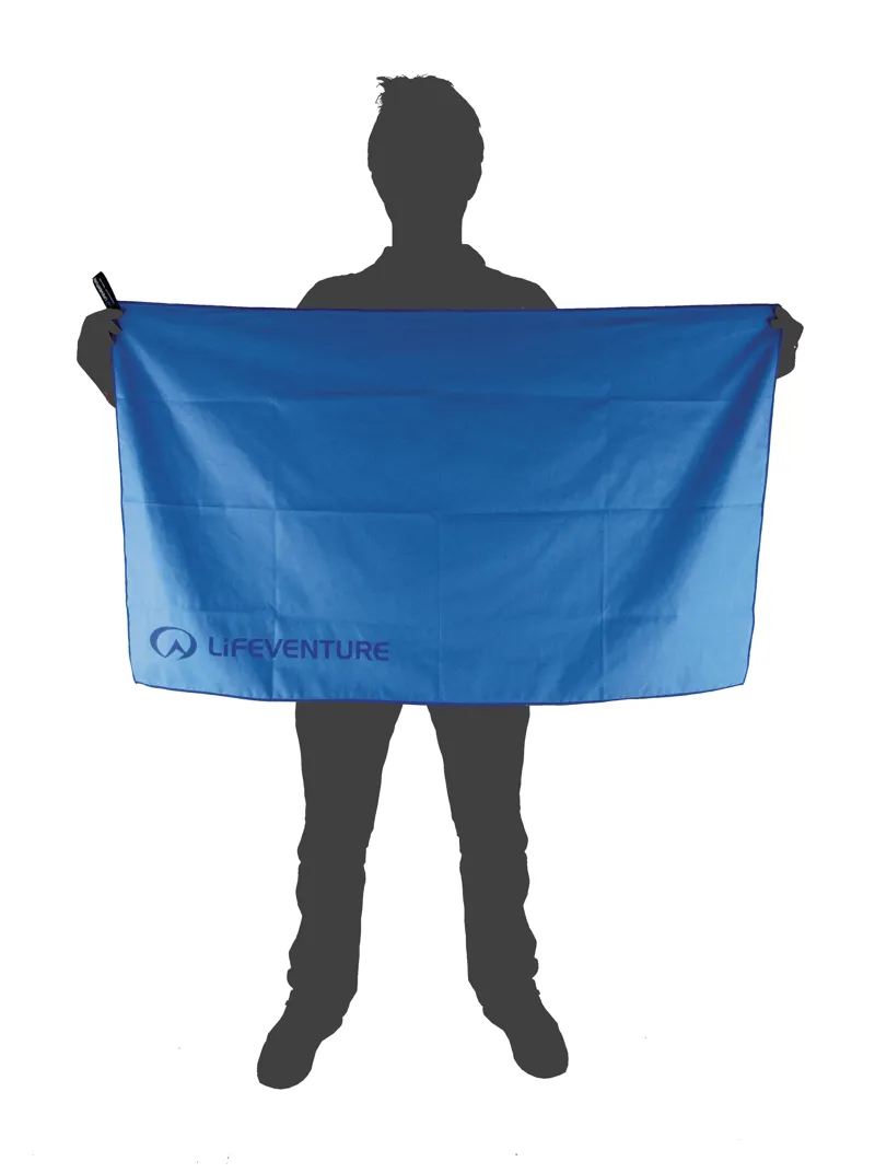 Lifeventure MicroFibre Trek Towel Blue Large-4