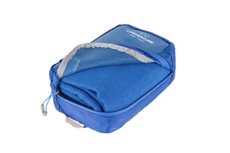 Lifeventure MicroFibre Trek Towel Blue XL-3