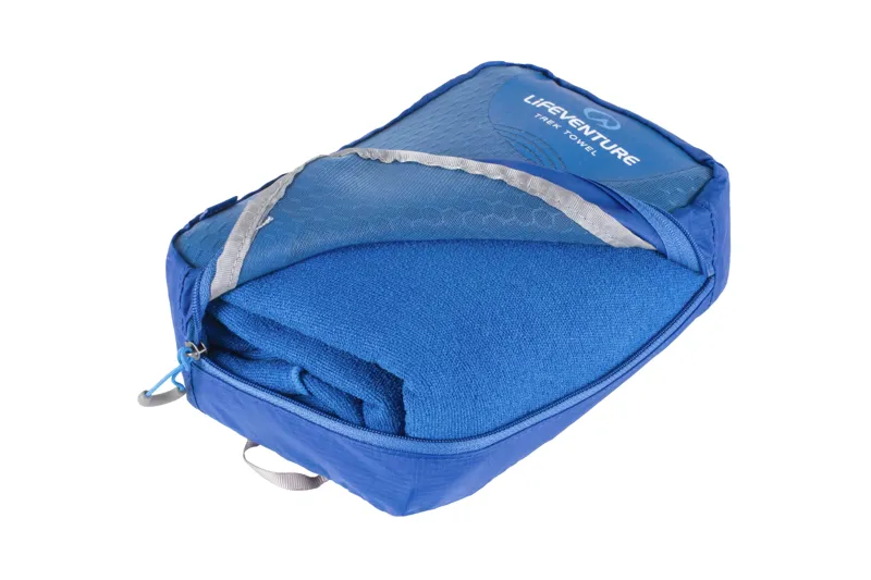 Lifeventure MicroFibre Trek Towel Blue Giant-3