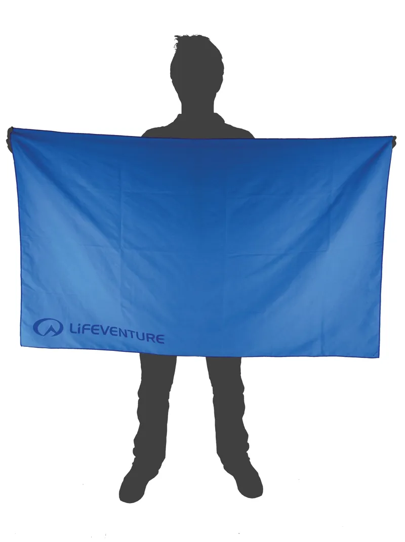 Lifeventure MicroFibre Trek Towel Blue Giant-5