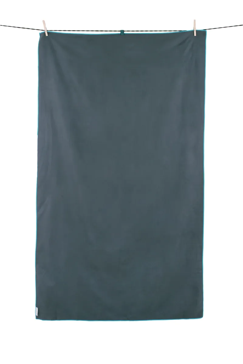 Lifeventure Recycled SoftFibre Towel Grey Giant-4