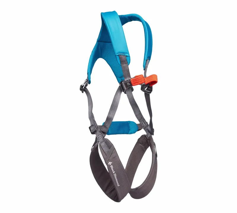 Black Diamond Kids Momentum Full Body Harness Azul
